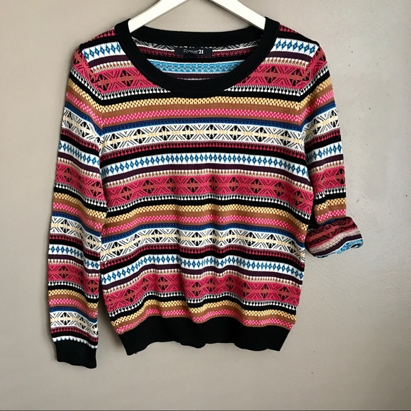 Forever 21 Sweaters - [F21] Cozy Aztec Print  Sweater